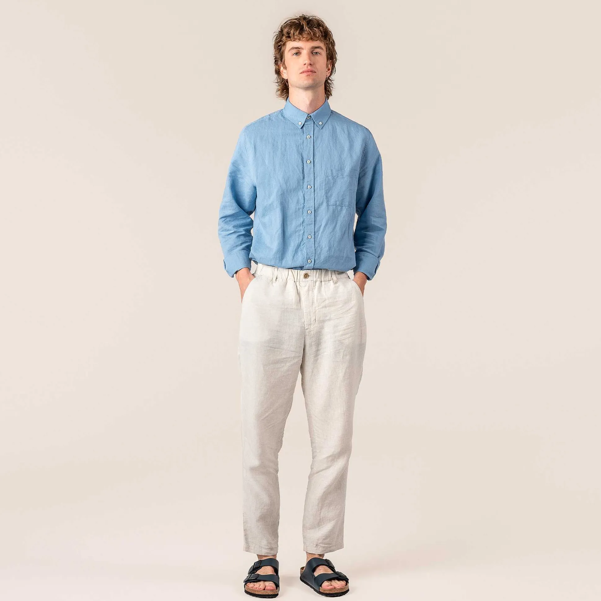 Oleg | Pantalon En Lin